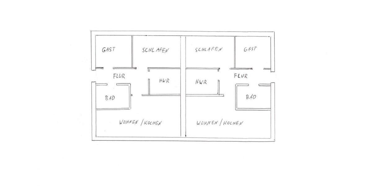 Doppelhaushälfte Lübben (Spreewald) - 3 Zimmer, 79 m&sup2;, 1.390&euro; | Angebot:25479660