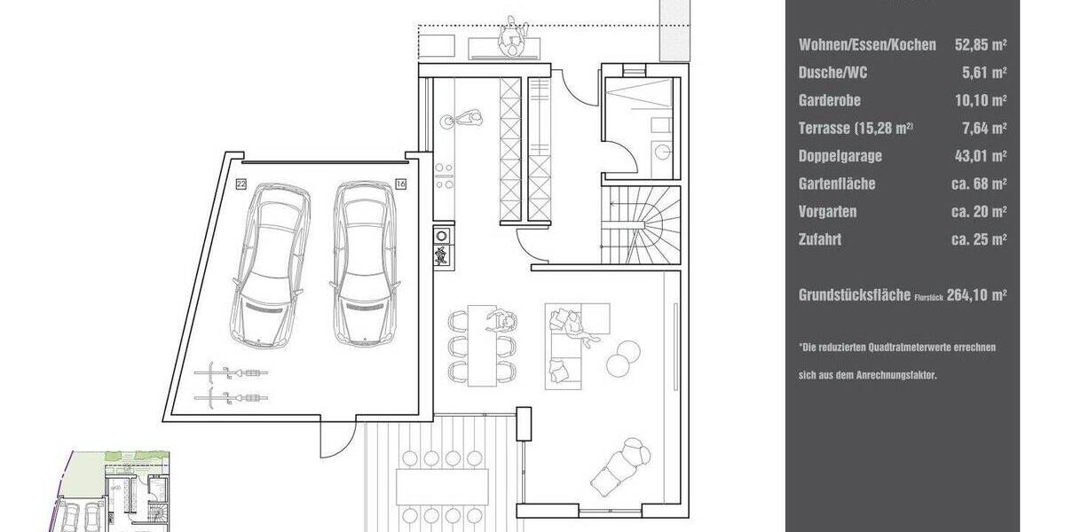 Doppelhaushälfte Tegernheim - 4 Zimmer, 144 m&sup2;, 839.000&euro; | Angebot:26064519