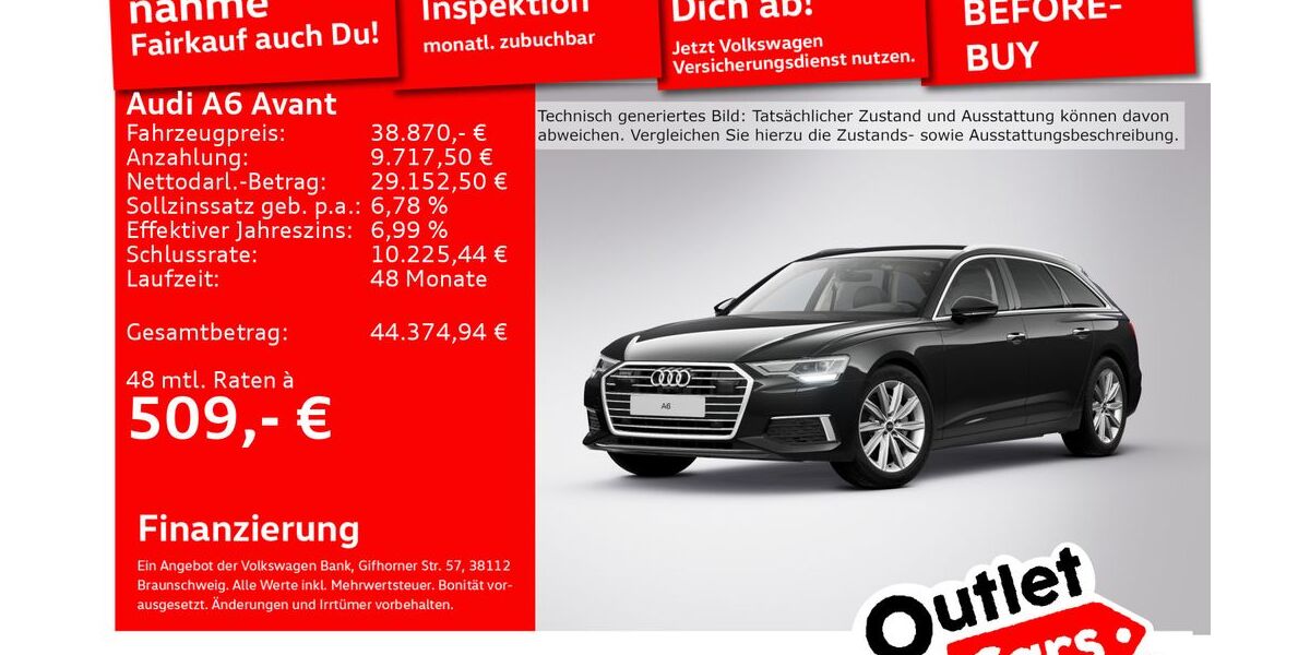 Audi A6 89.434 km 38.870 &euro; Senden 89250