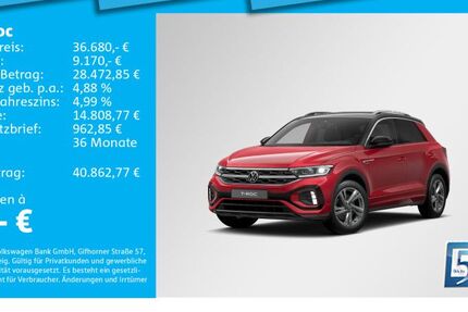 VW T-Roc 4.872 km 36.680 &euro; München 80687