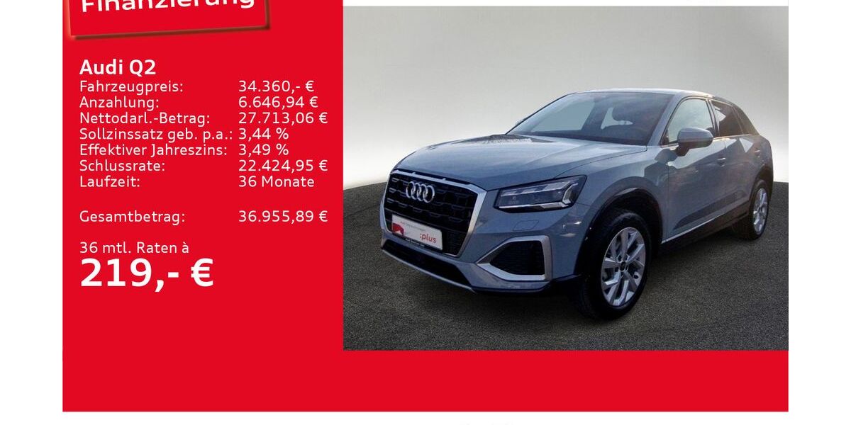 Audi Q2 2.797 km 34.360 &euro; Ulm 89073