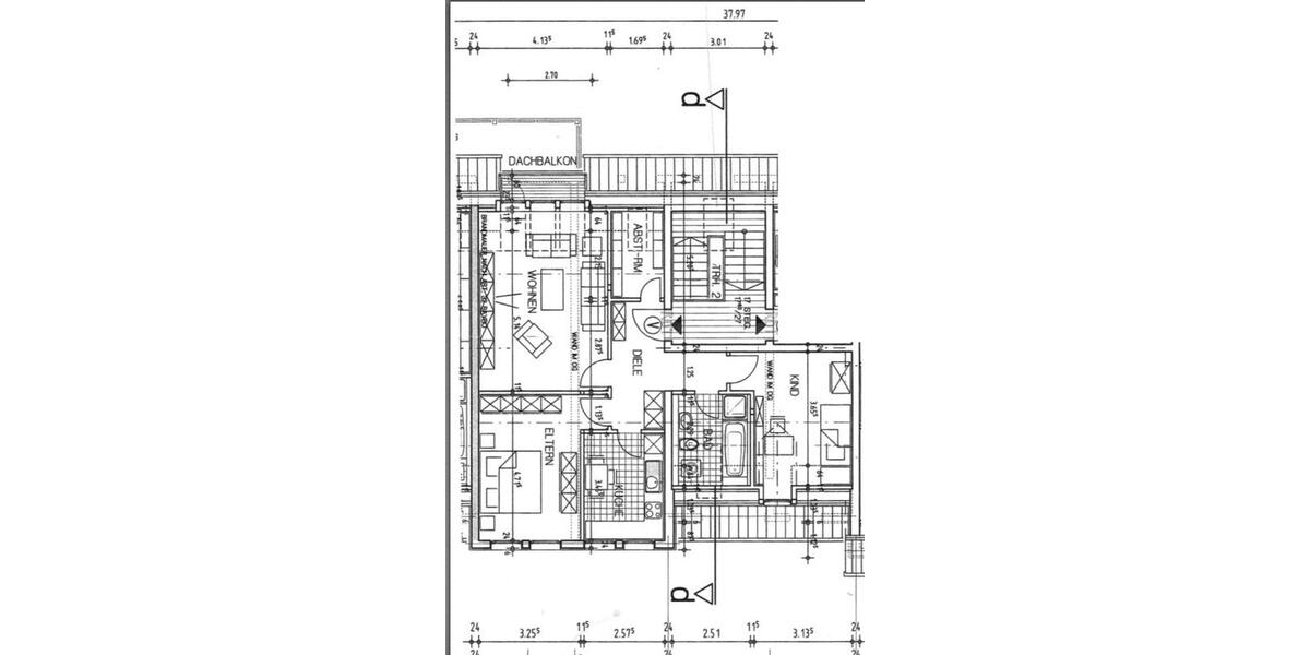 Dachgeschoßwohnung Uffenheim - 3 Zimmer, 79 m&sup2;, 610&euro; | Angebot:26303068