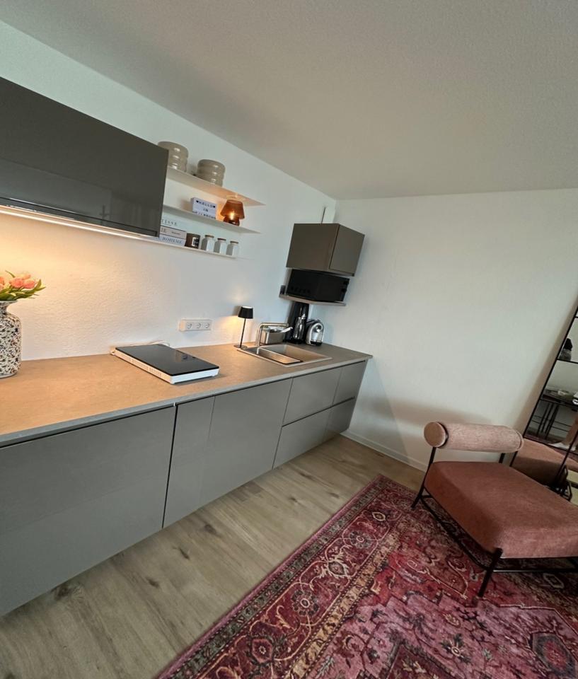 Modernisierte & voll möblierte 1-Zimmer-Wohnung mit Weitblick