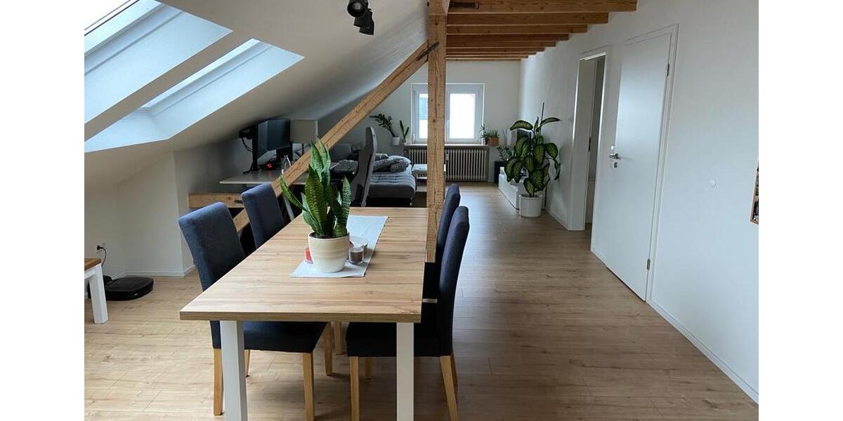 Dachgeschoßwohnung Bad Saulgau - 2.5 Zimmer, 60 m&sup2;, 985&euro; | Angebot:26311597