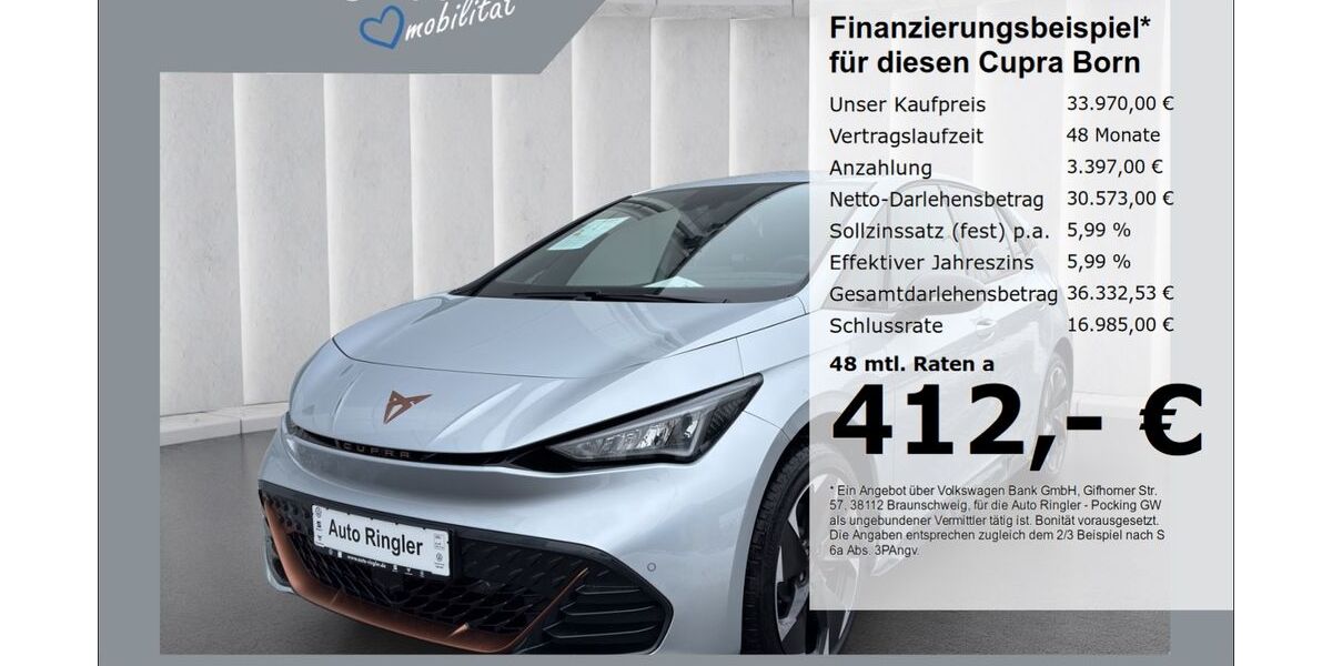 Cupra Born 4.500 km 33.970 &euro; Pocking 94060