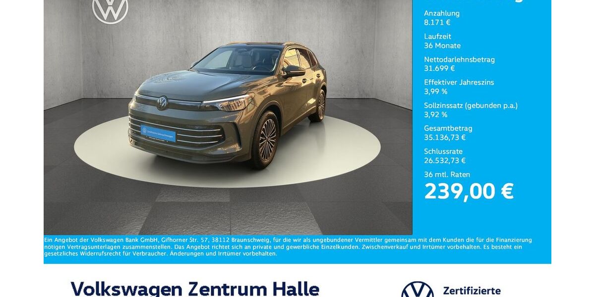 VW Tiguan 6.070 km 39.870 &euro; Halle/Saale 06110