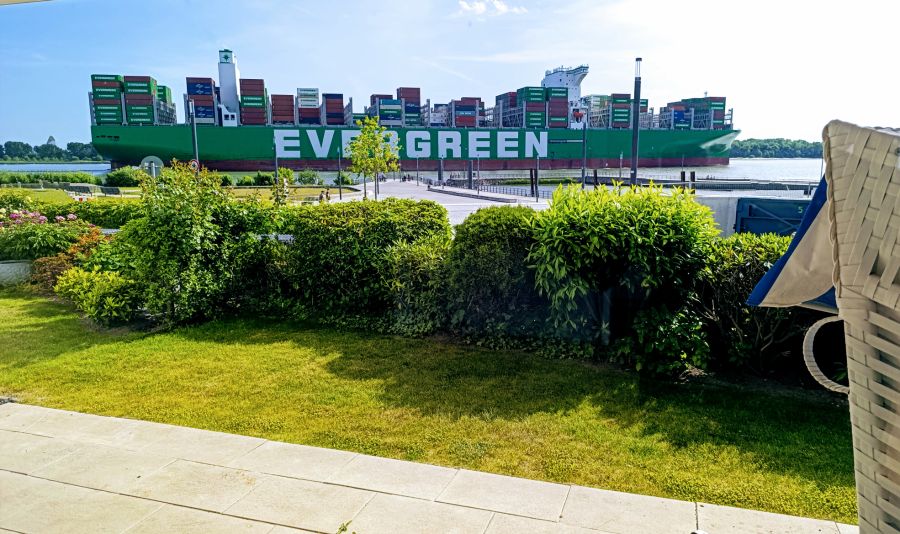 Provisionsfrei* Elbblick, WHG am Strandweg, Wasserblick, Elbe bei Hamburg - 3- Wedel | Angebot:26848543