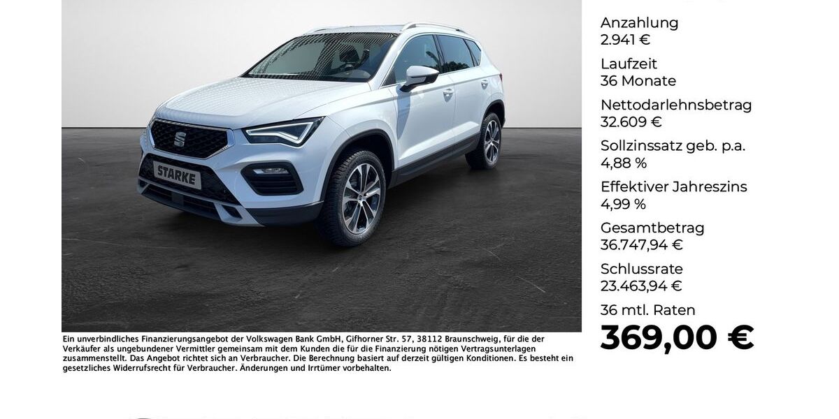 Seat Ateca 13.750 km 33.740 € Vechta 49377