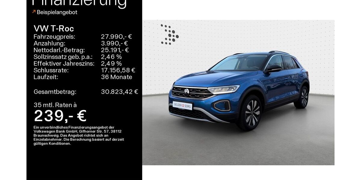 VW T-Roc 30.500 km 27.990 &euro; Haßfurt 97437