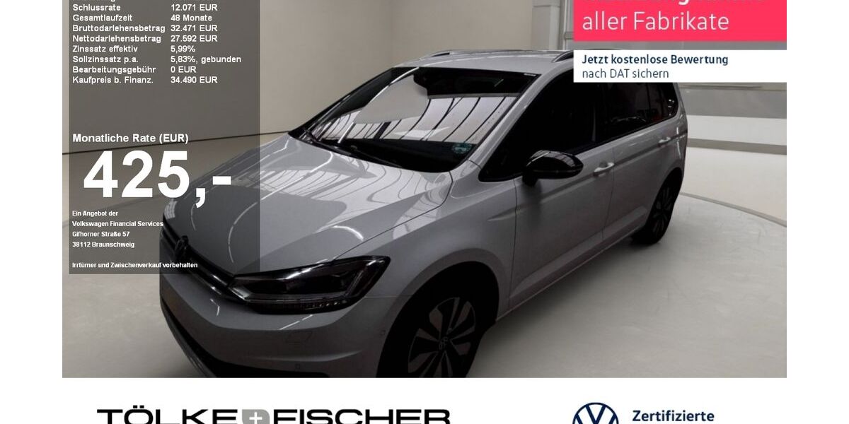 VW Touran 26.399 km 34.490 &euro; Krefeld 47805