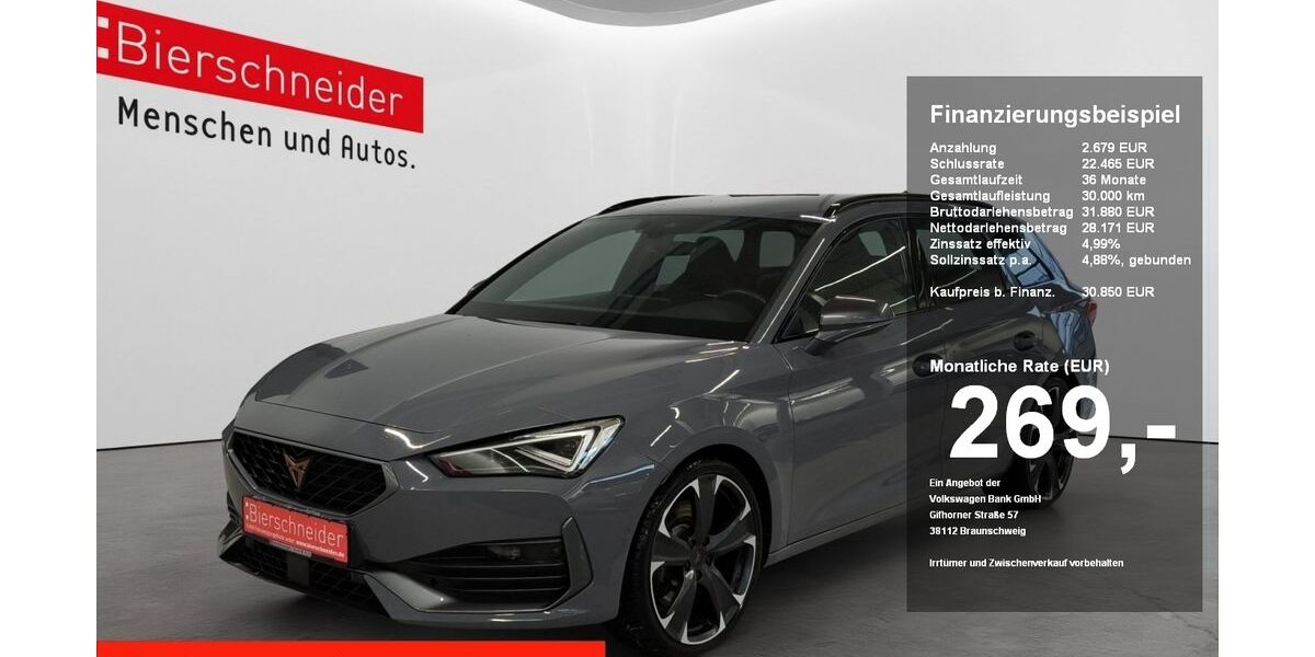 Cupra Leon 26.578 km 30.850 &euro; Regensburg 93055