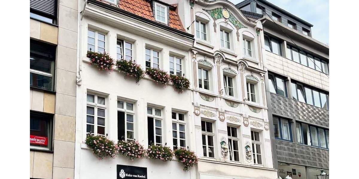 Etagenwohnung Düsseldorf Altstadt - 2 Zimmer, 39 m&sup2;, 995&euro; | Angebot:25529705