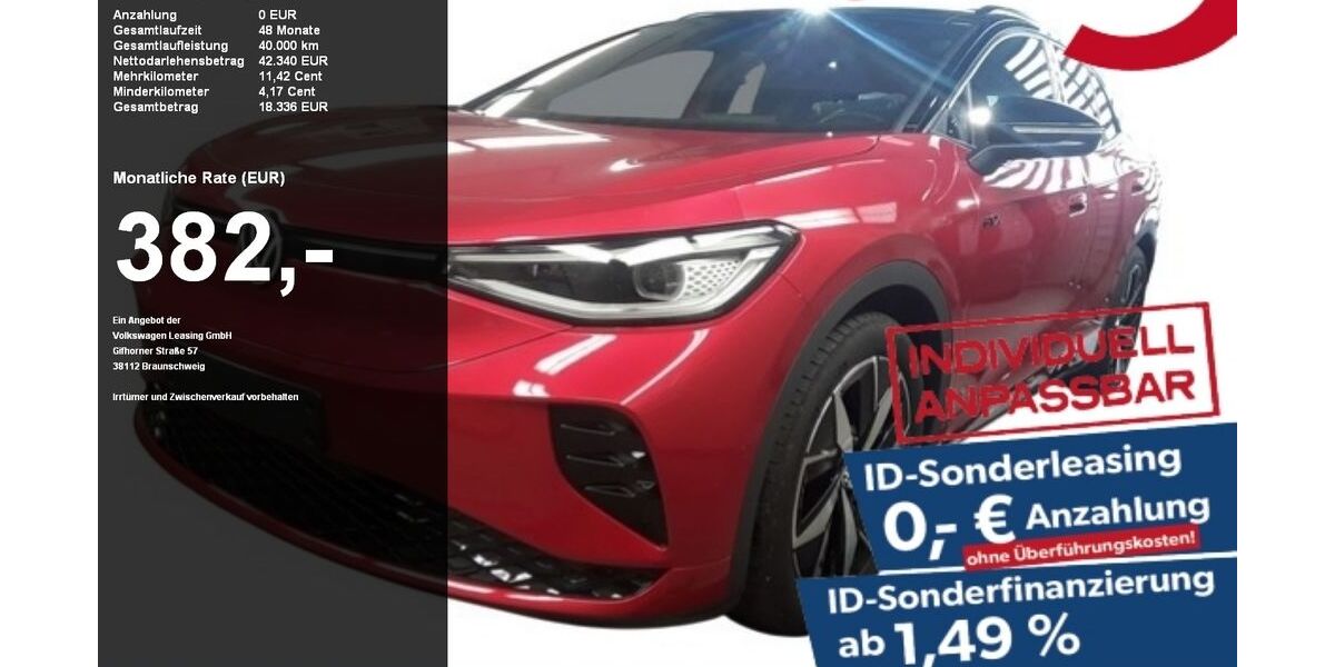 VW ID.4 7.600 km 40.540 &euro; Wackersdorf 92442