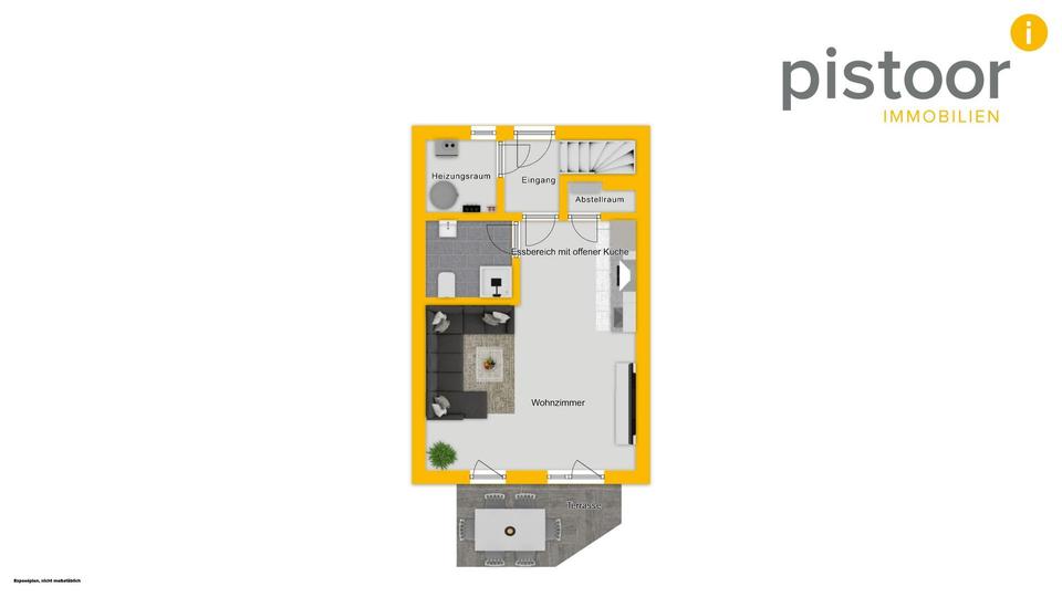 Reihenhaus Apen - 5 Zimmer, 126 m&sup2;, 1.290&euro; | Angebot:25782518