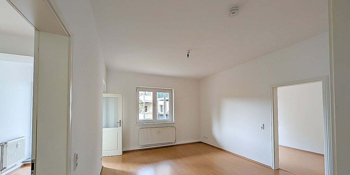 WAHREN + 3 RAUM WOHNUNG + GROSSER BALKON - Erdgeschoßwohnung Leipzig Wahren | Angebot:27312388