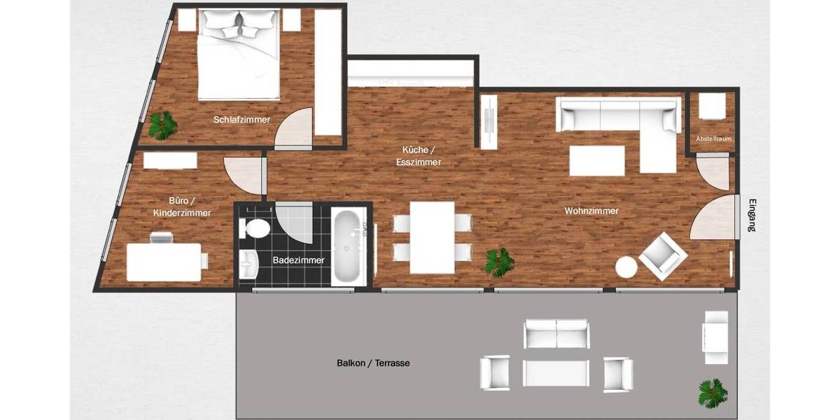 Etagenwohnung Bad Hersfeld - 3 Zimmer, 64 m&sup2;, 728&euro; | Angebot:26805450
