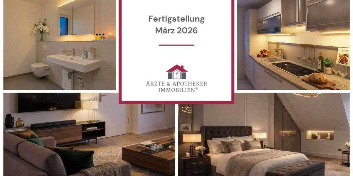 Etagenwohnung Hamburg Poppenbüttel - 2 Zimmer, 52 m&sup2;, 395.000&euro; | Angebot:25879315