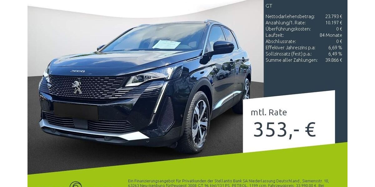 Peugeot 3008 23.842 km 33.990 &euro; Dülmen 48249