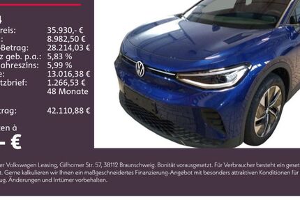 VW ID.4 4.000 km 35.930 € Weinsberg 74189