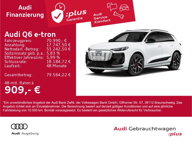 Audi Q6 e-tron 15.900 km 70.990 &euro; Gersthofen 86368