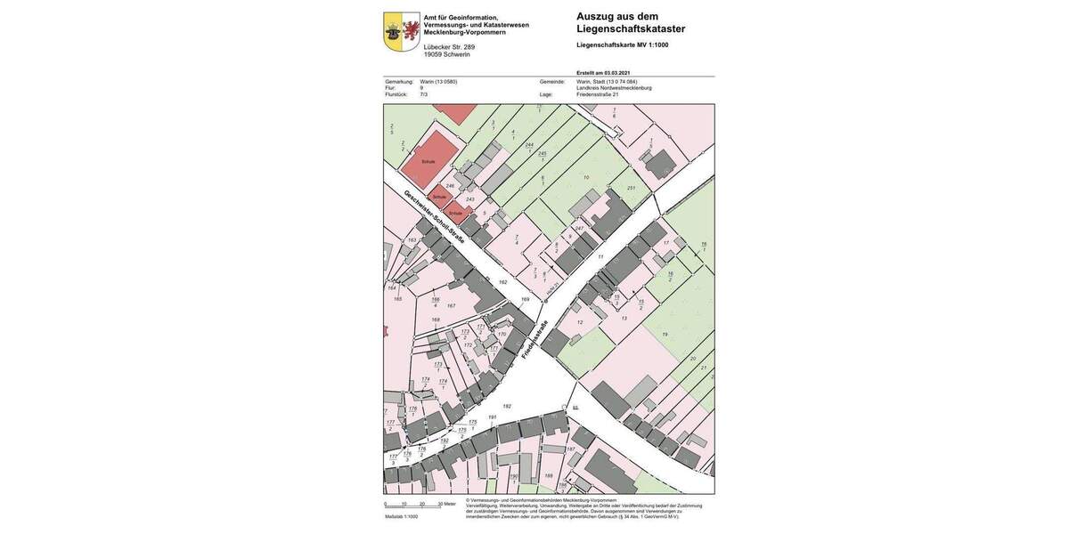 Grundstück Warin - 106.300&euro; | Angebot:25780512