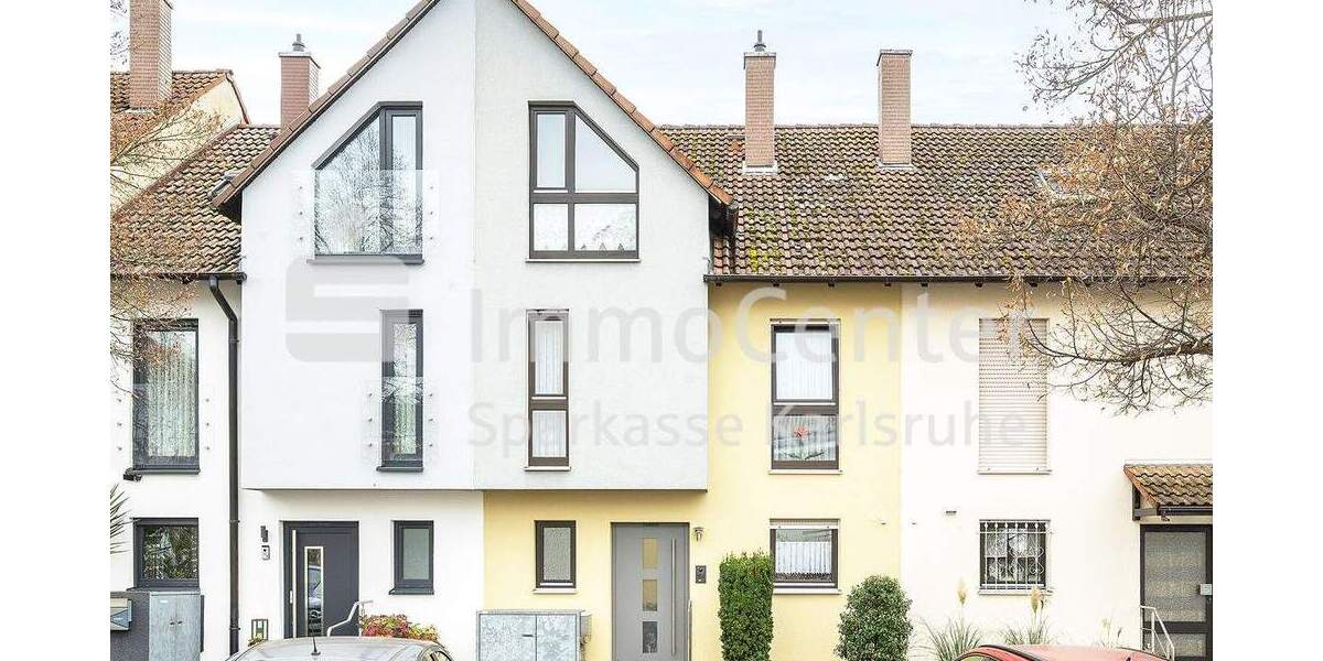 Familienfreundliches Reihenmittelhaus in Bruchsal mit Balkon und Garten 5 zimmer