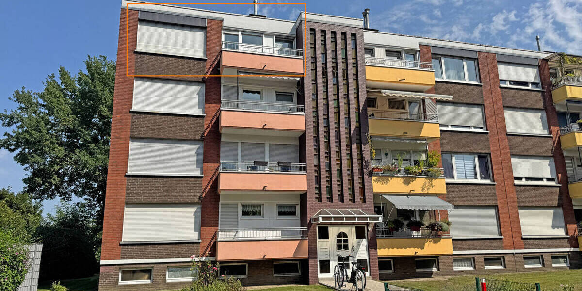 Gepflegte Eigentumswohnung mit guter Vermietung in ruhiger Lage von Wesel-Blumenkamp! 3 zimmer