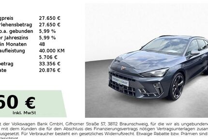 Cupra Leon 33.250 km 27.650 &euro; Roth 91154