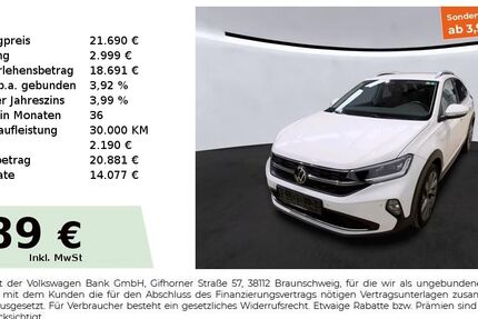 VW Taigo 33.425 km 21.390 &euro; Fürth 90763