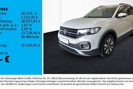 VW T-Cross 16.516 km 19.570 € Leipzig 04277