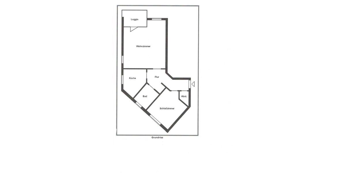 Etagenwohnung Oldenburg Alexandersfeld - 2 Zimmer, 60 m&sup2;, 160.000&euro; | Angebot:26441035