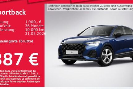 Audi Q3 5.068 km 39.488 &euro; Eching 85386