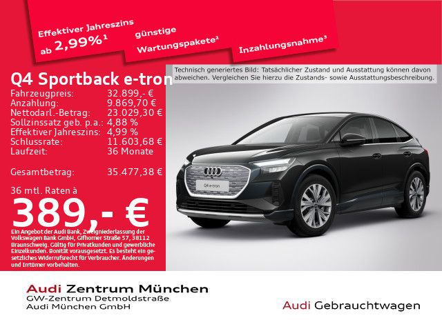 Audi Q4 e-tron 27.868 km 32.899 &euro; München 80935