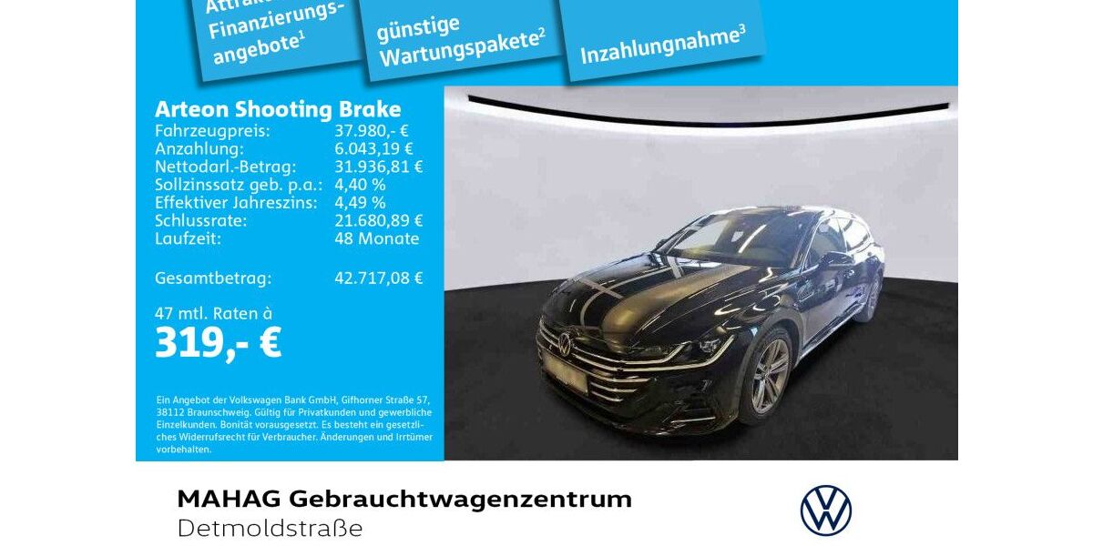 VW Arteon 30.680 km 37.980 &euro; München 80935