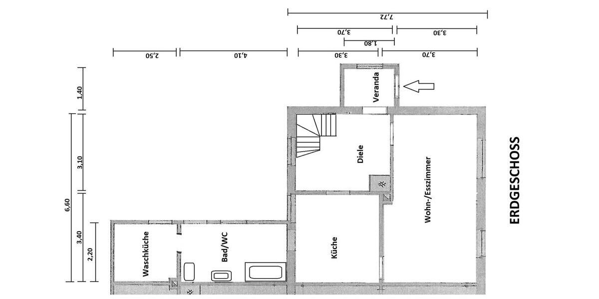 Doppelhaushälfte Rotenburg (Wümme) - 4 Zimmer, 82 m&sup2;, 195.000&euro; | Angebot:26416096