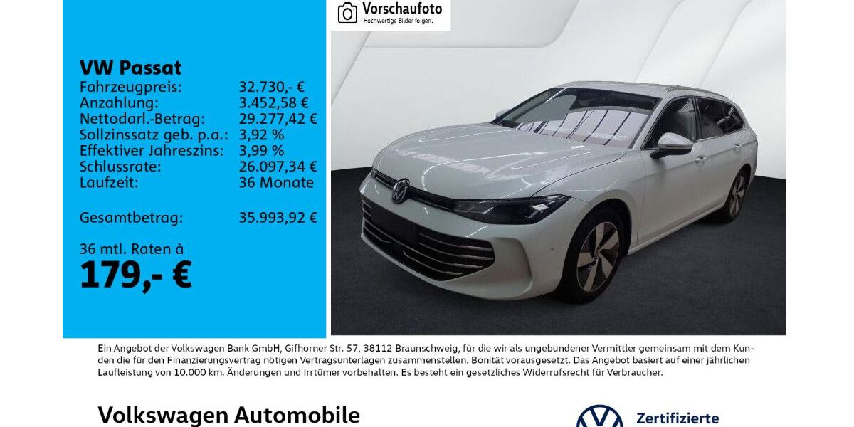 VW Passat 10.990 km 30.960 &euro; Leipzig 04178