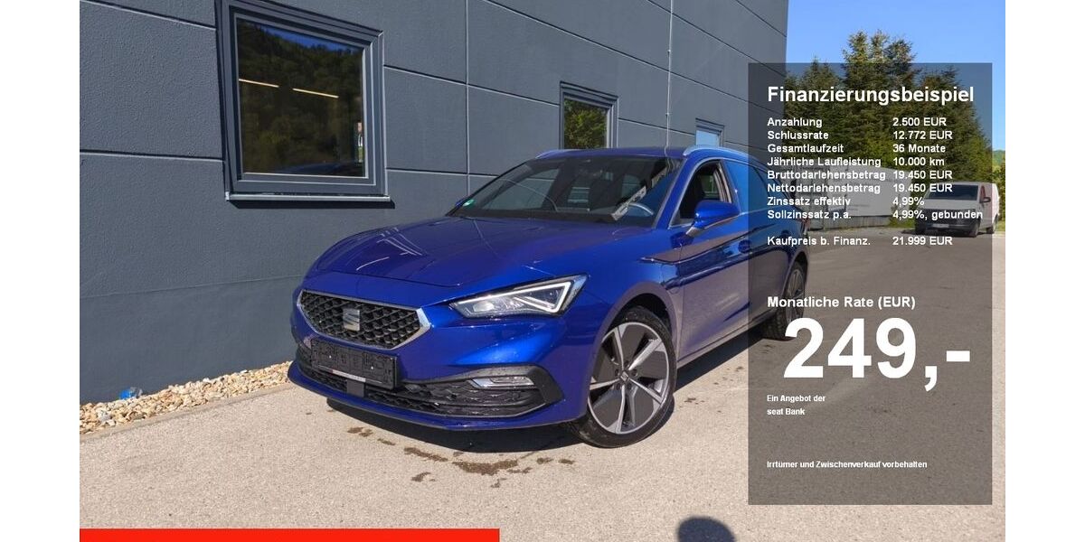 Seat Leon 54.498 km 21.999 &euro; Riedenburg 93339