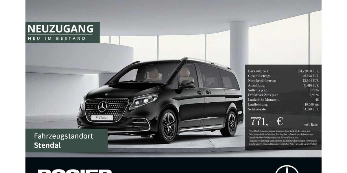 Mercedes-Benz V 300 6.000 km 104.720 &euro; Menden 58706