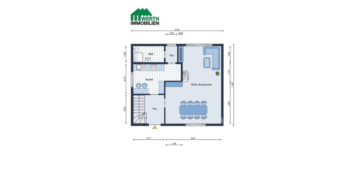 Einfamilienhaus Wesselburen - 4 Zimmer, 85 m&sup2;, 179.000&euro; | Angebot:25742099