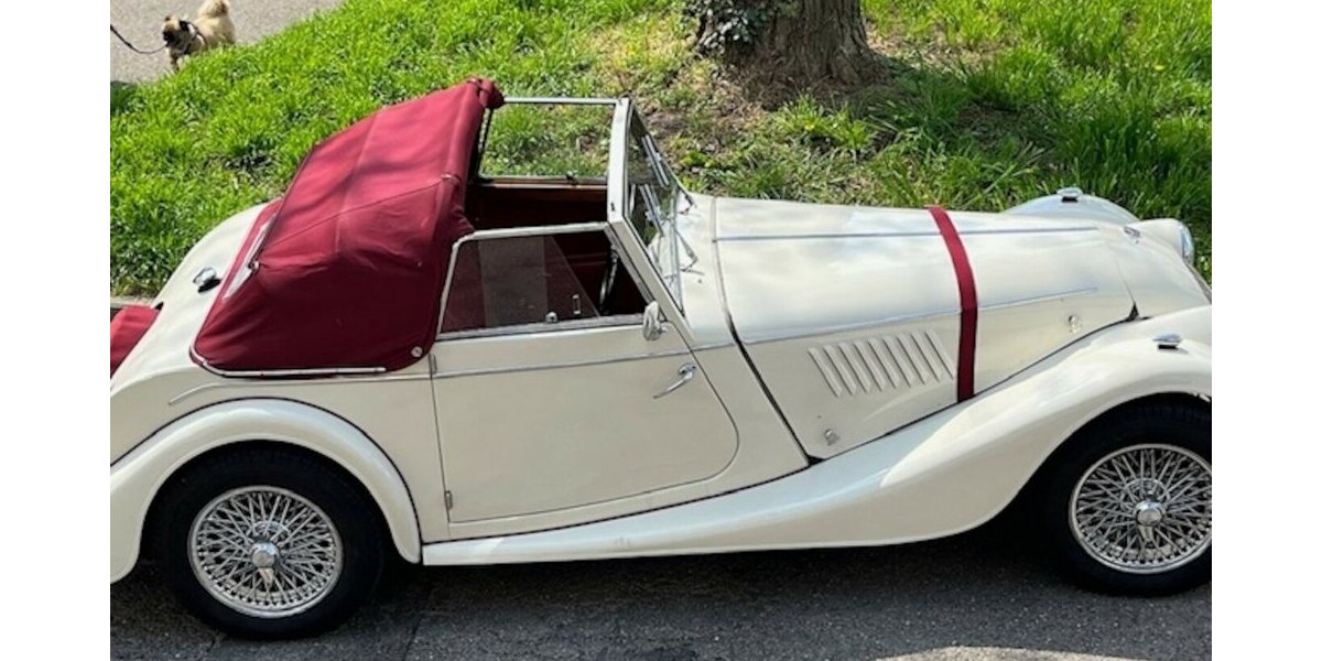 Morgan Plus 4 Landaulet 3 Pos.Verdeck Drophead Coupé 78.000 km 49.999 &euro; Hamburg 22339