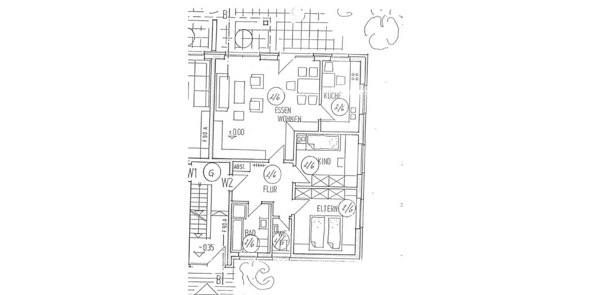 Attraktive Erdgeschosswohnung im Zentrum von Schloß Holte-Stuk. 3 zimmer