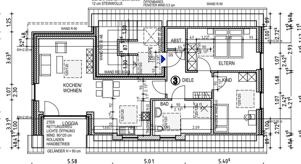 Erdgeschoßwohnung Rheda-Wiedenbrück Wiedenbrück - 4 Zimmer, 90 m&sup2;, 1.310&euro; | Angebot:26322222