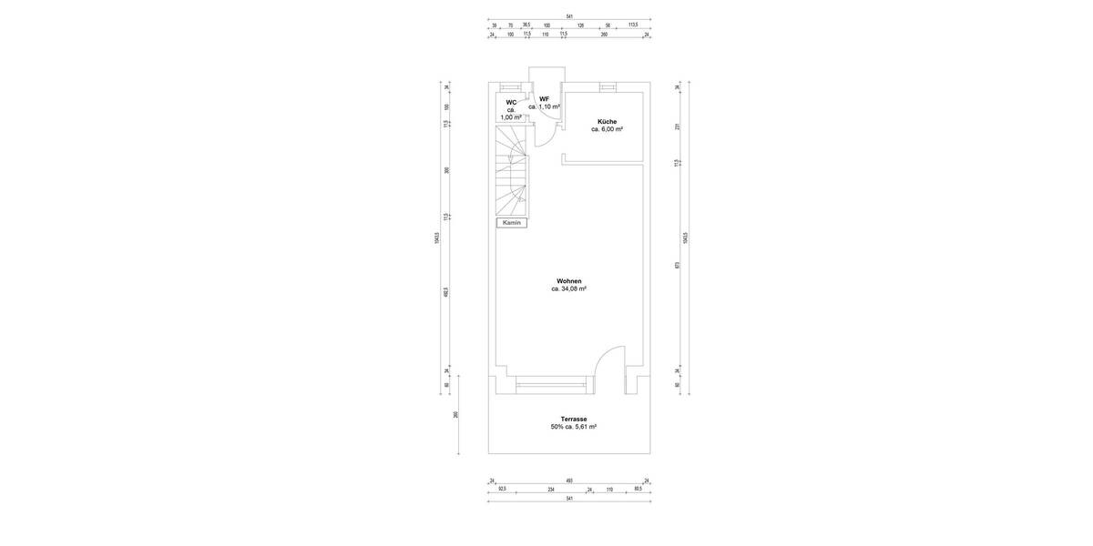 Reihenmittelhaus Braderup - 4 Zimmer, 124 m&sup2;, 1.480.000&euro; | Angebot:25744447