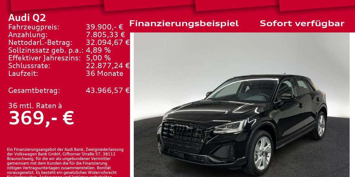 Audi Q2 6.001 km 39.900 &euro; Berlin 10587