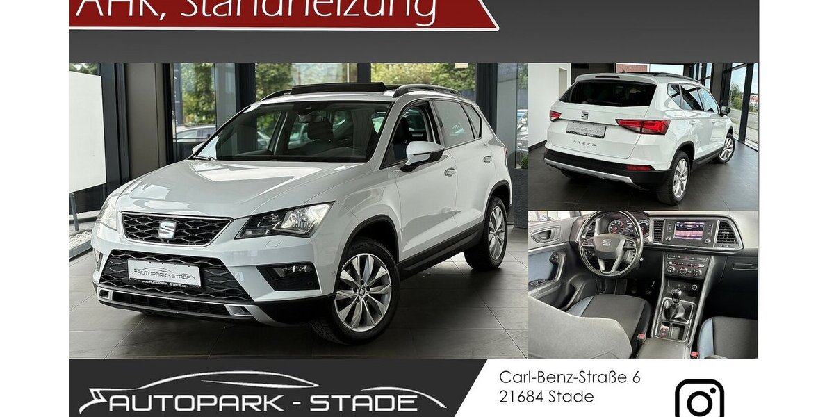 Seat Ateca Style 1.0 TSI Pano LED ACC AHK StdHz. Ass. 122.000 km 15.999 &euro; Stade 21682