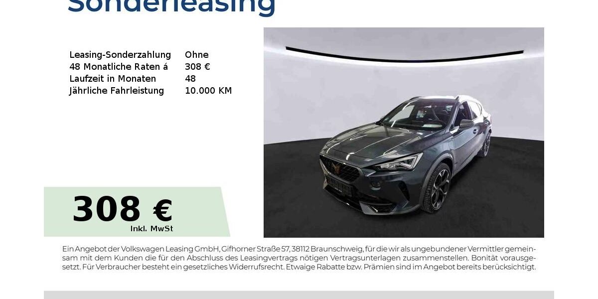 Cupra Formentor 27.617 km 25.840 &euro; Bernburg 06406