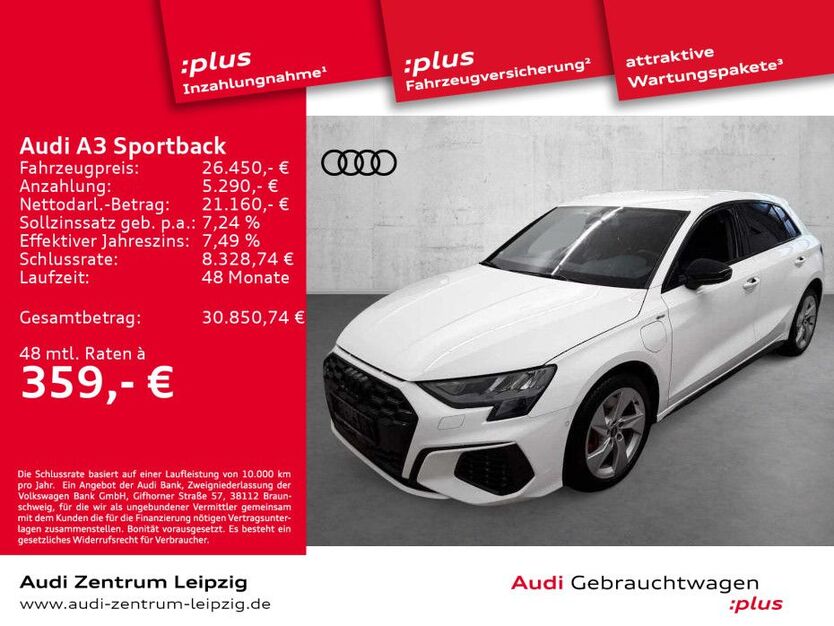Audi A3 40.592 km 26.450 € Leipzig 04129