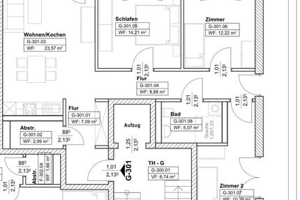 Wohnung Rüdersdorf bei Berlin - 4 Zimmer, 103 m&sup2;, 1.755&euro; | Angebot:26424730