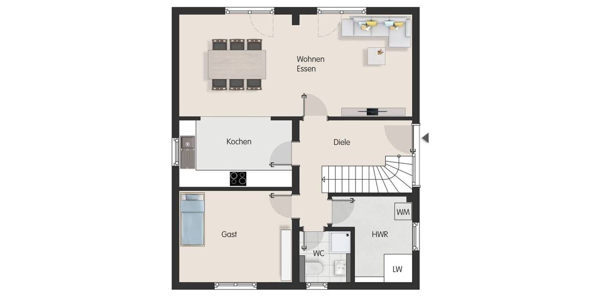 Einfamilienhaus Borna - 5 Zimmer, 132 m&sup2;, 359.600&euro; | Angebot:26261597