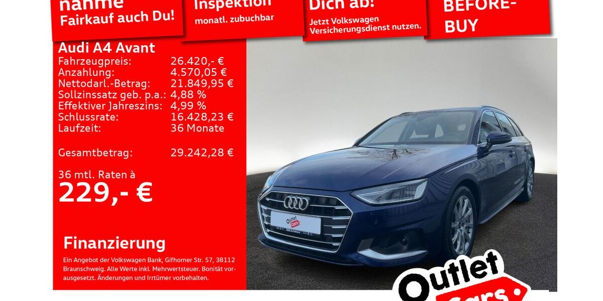 Audi A4 71.253 km 25.320 &euro; Senden 89250